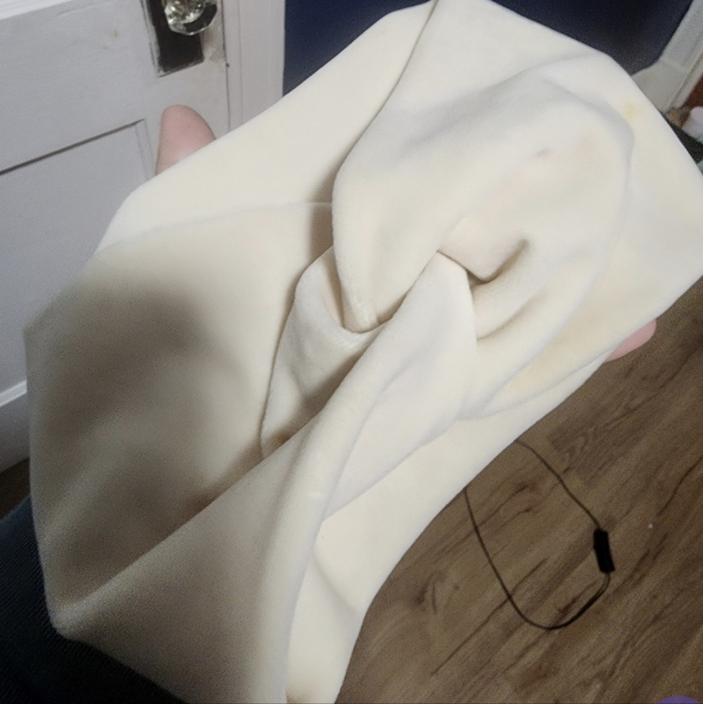 Cream Twisted Headband